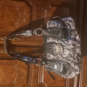 Shariff Snakeskin shoulder bag